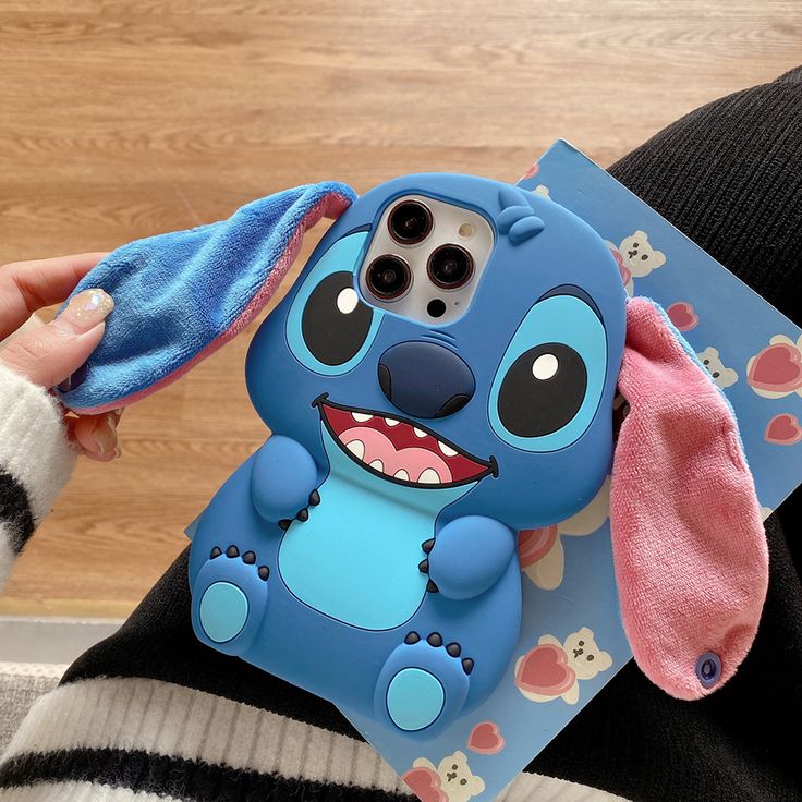 Stitch 3D Kabartmalı Kılıf