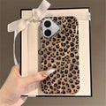 Leopar Tasarımlı Parlak Kılıf