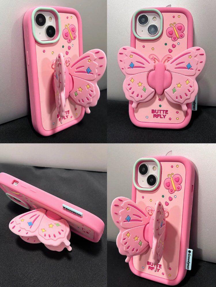 3D Kelebek Stantlı Kılıflar