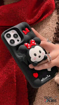 Minnie Mouse 3D Kabartmalı Kılıf
