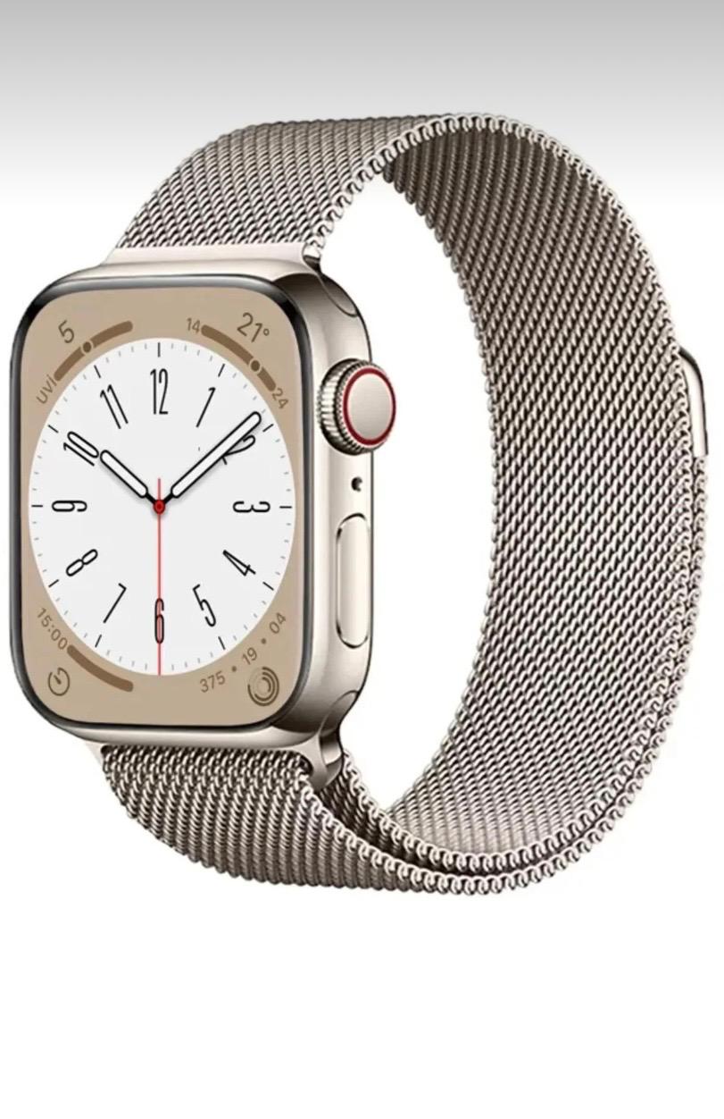 Çelik Hasır Mıknatıslı Watch Kordon 38-40-41mm Uyumlu