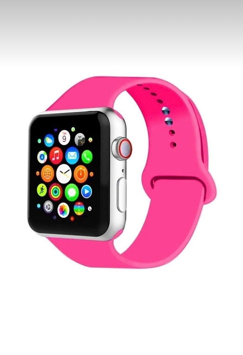 Watch Uyumlu Silikon Kordon 38-40-41mm Uyumlu– Spor ve Günlük Kullanım