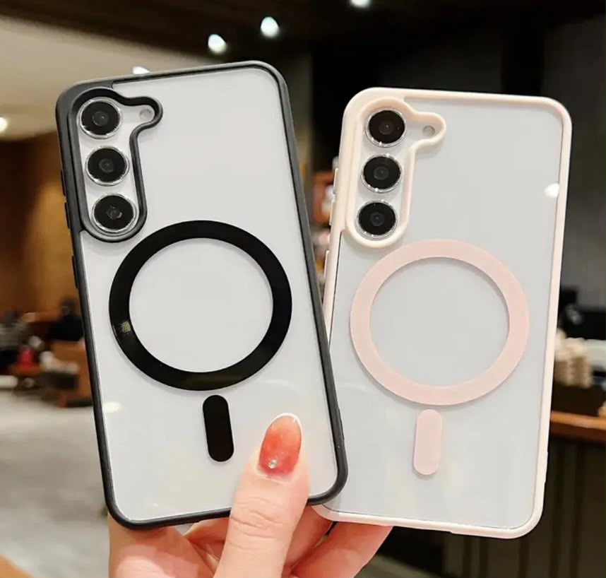 Magsafe Destekli Köşeleri Renkli Silikon Kılıflar
