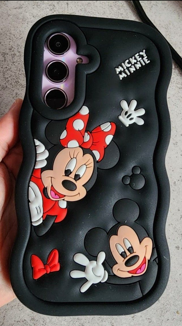 Mickey Minnie 3D Kabartmalı Kılıf